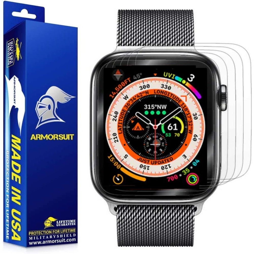 2 Boxes ArmorSuit MilitaryShield Screen Protector 101-341 (12-Pk) For 44mm Watch